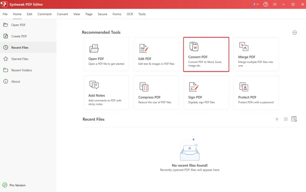 Convert PDF