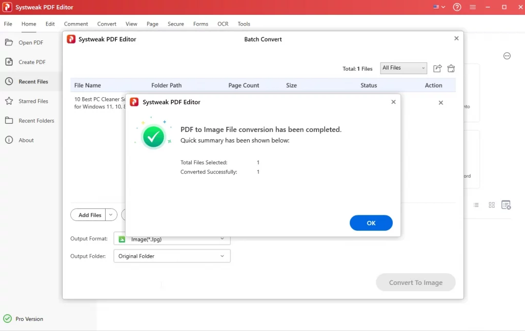 file is converted