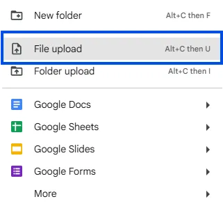 File Upload