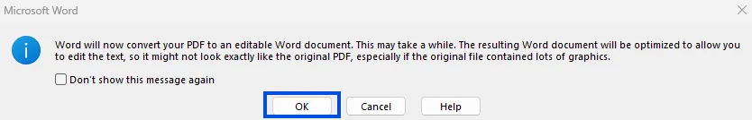 editable Word Document