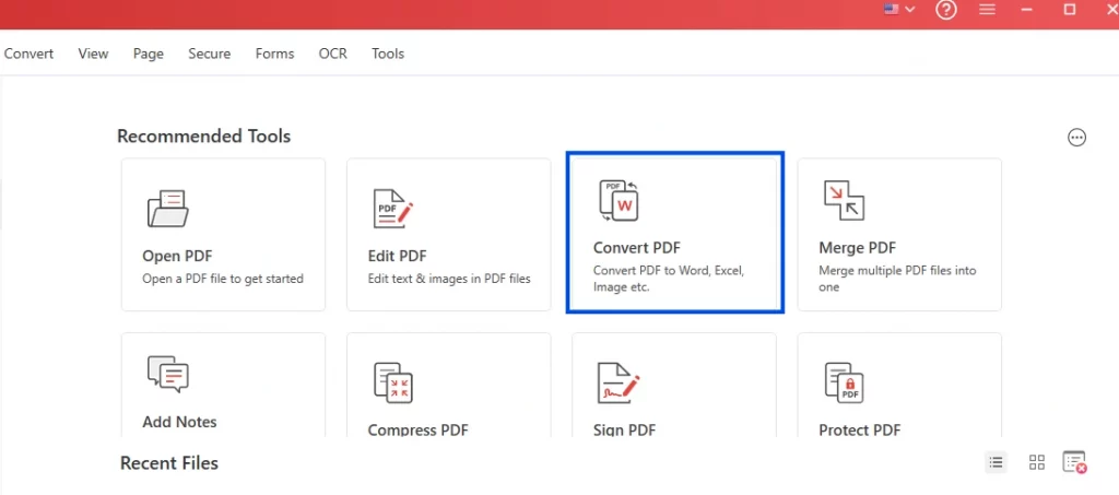 Convert PDF