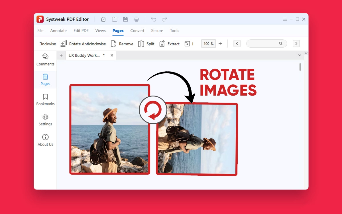 How to Rotate Images in a PDF on Windows
