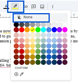 No Color