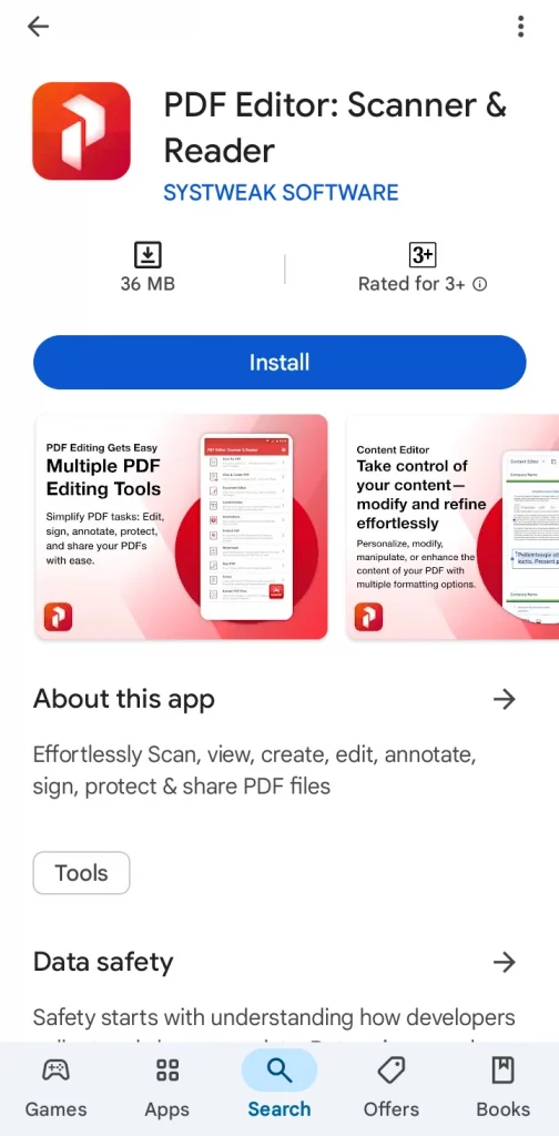 Install PDF Editor