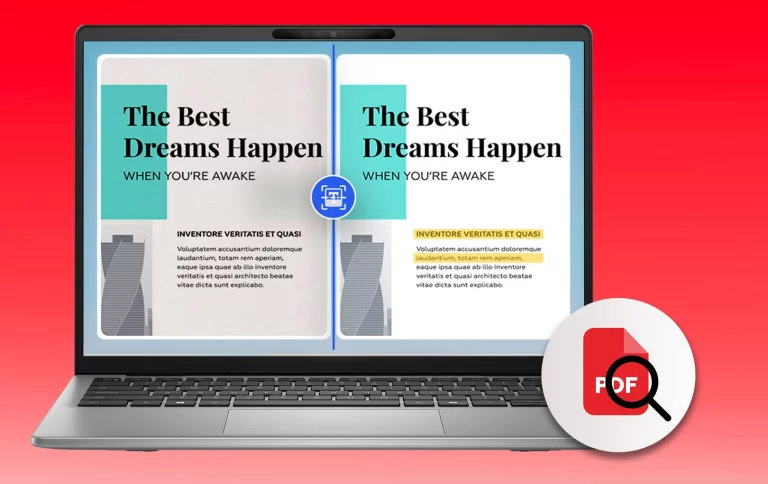 Scanned PDF File to Searchable & Editable